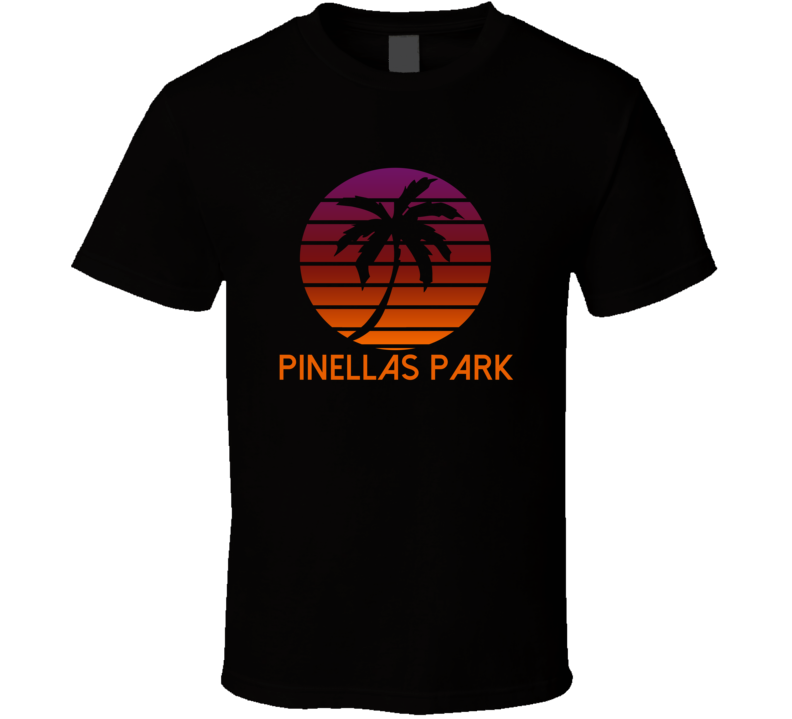 Pinellas Park Fading Sunrise Glory Favorite City T Shirt