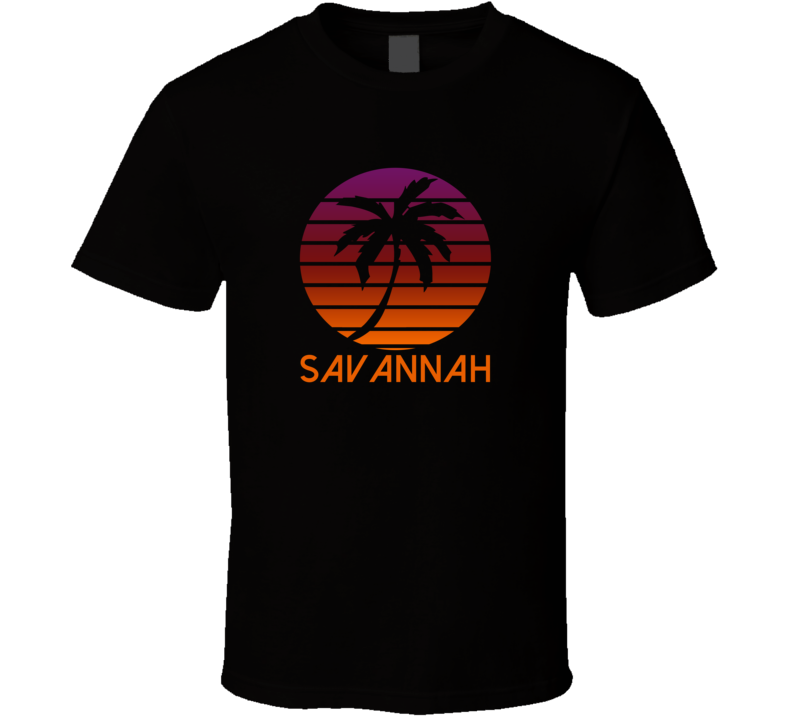 Savannah Fading Sunrise Glory Favorite City T Shirt