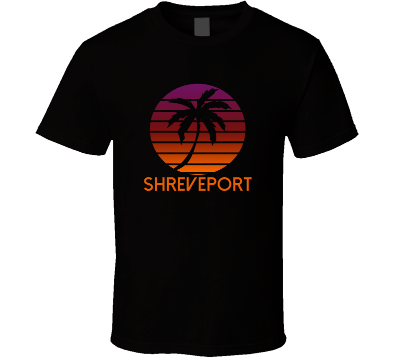 Shreveport Fading Sunrise Glory Favorite City T Shirt