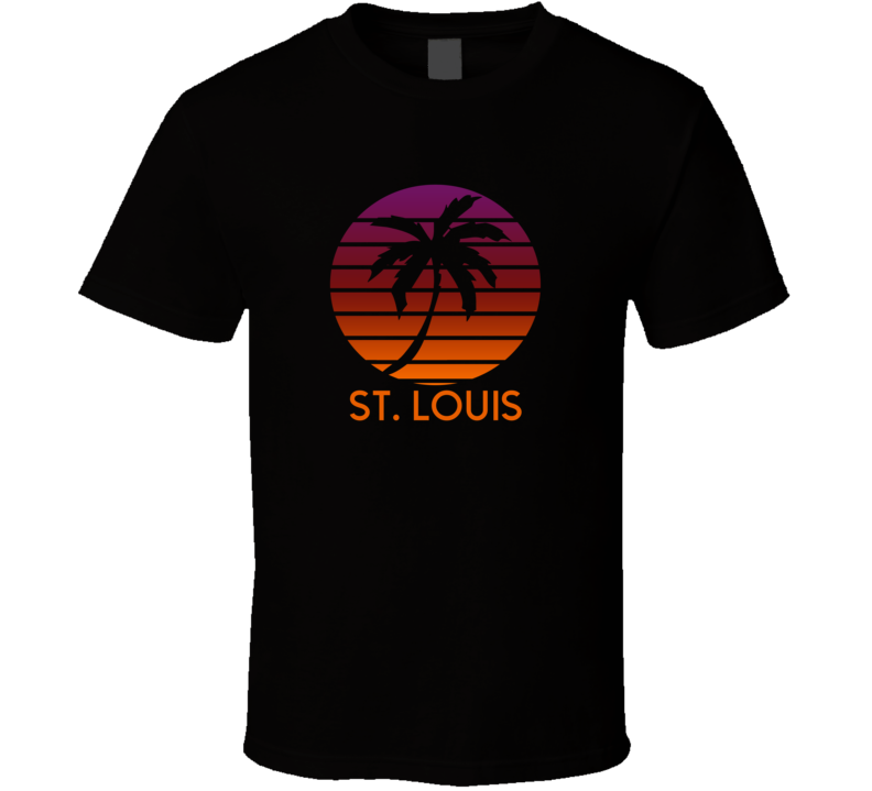 St Louis Fading Sunrise Glory Favorite City T Shirt
