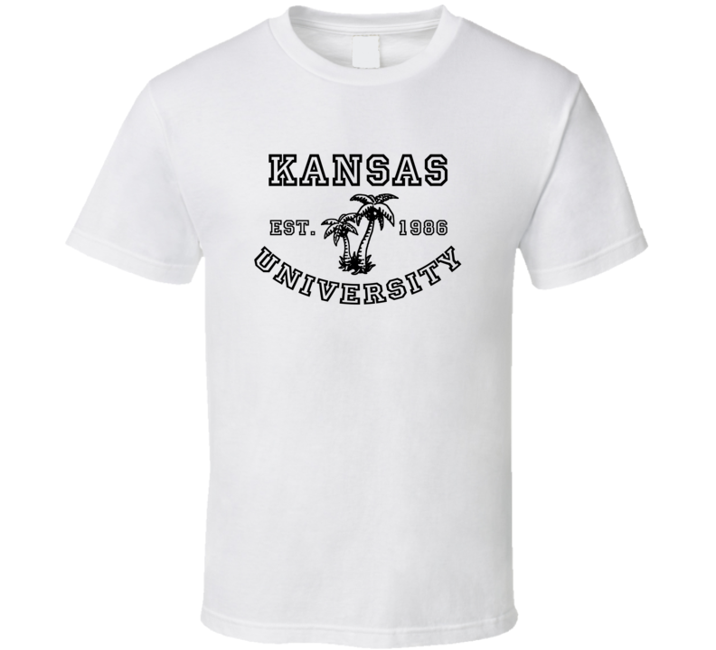 Kansas University Est 1986 Parody Favorite City T Shirt