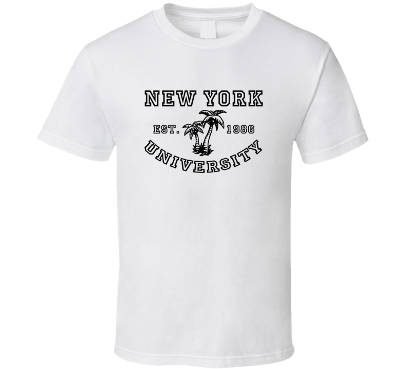 New York University Est 1986 Parody Favorite City T Shirt