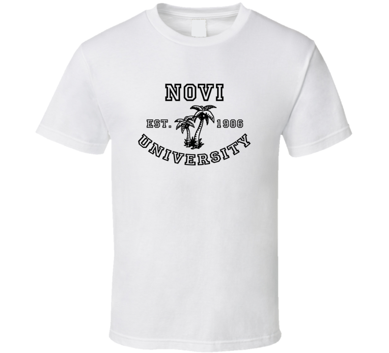 Novi University Est 1986 Parody Favorite City T Shirt Novi University Est 1986 Parody Favorite City T Shirt