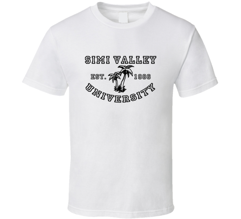 Simi Valley University Est 1986 Parody Favorite City T Shirt Simi Valley University Est 1986 Parody Favorite City T Shirt