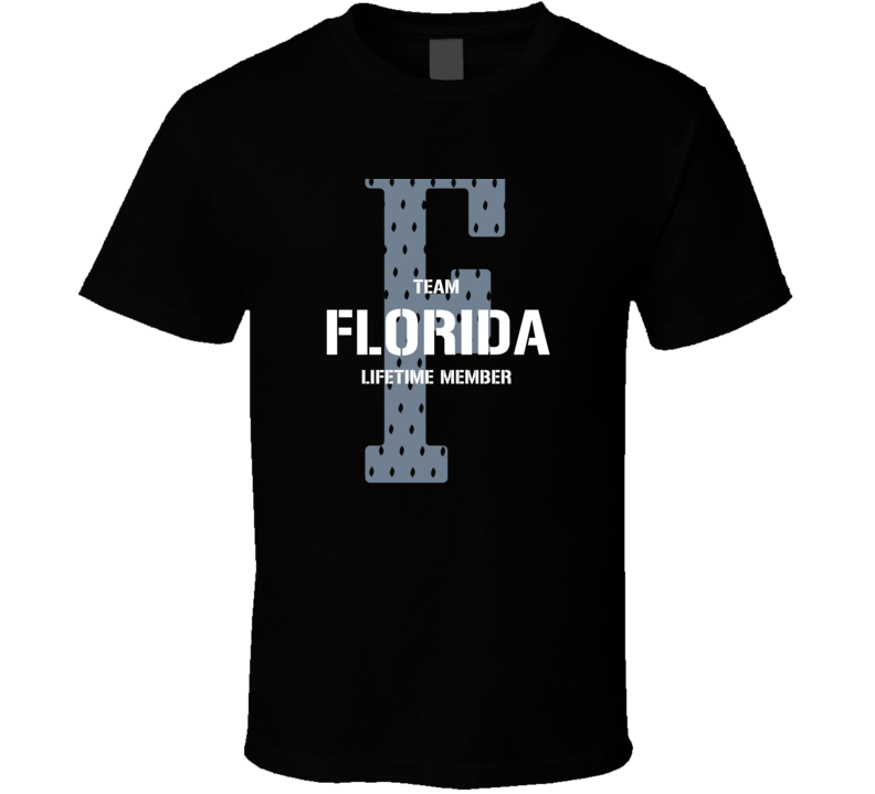 Florida Team Lifetime Member Favorite City T Shirt