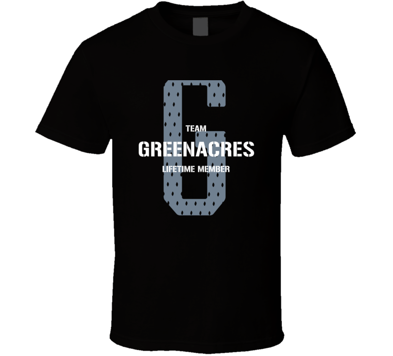 Greenacres Team Lifetime Member Favorite City T Shirt