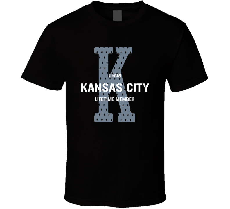 Kansas City Team Lifetime Member Favorite City T Shirt