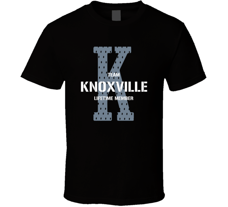 Knoxville Team Lifetime Member Favorite City T Shirt