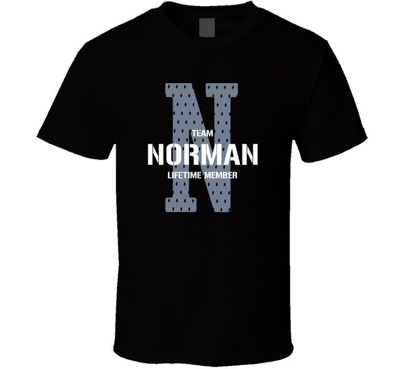 Norman Team Lifetime Member Favorite City T Shirt Norman Team Lifetime Member Favorite City T Shirt