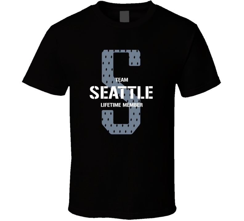Seattle Team Lifetime Member Favorite City T Shirt