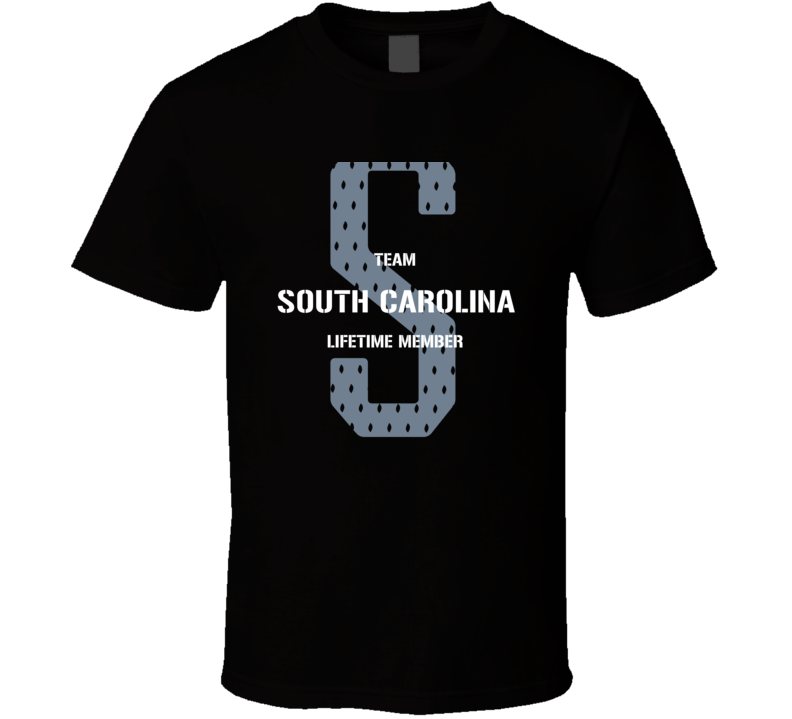 South Carolina Team Lifetime Member Favorite City T Shirt