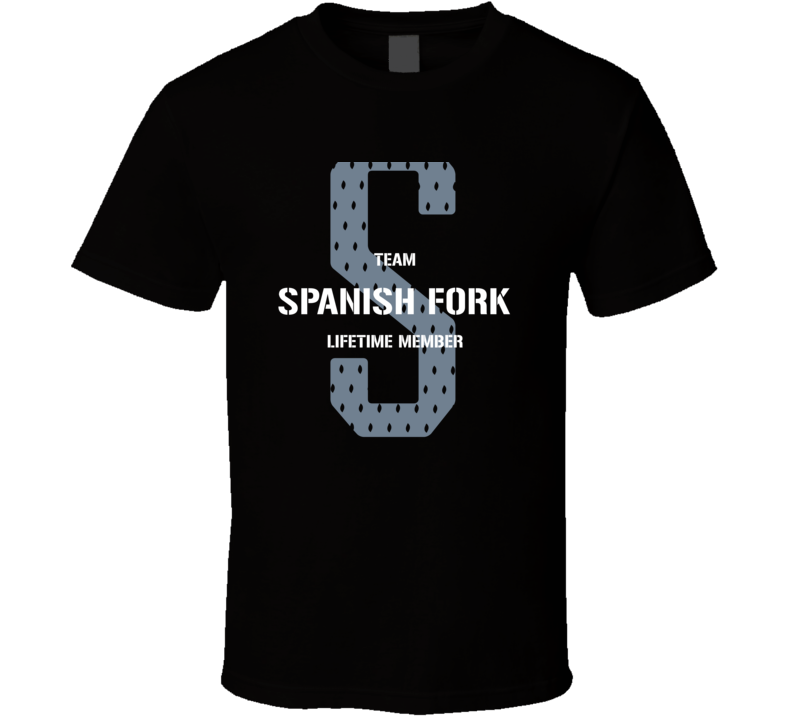 Spanish Fork Team Lifetime Member Favorite City T Shirt