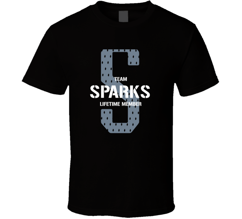 Sparks Team Lifetime Member Favorite City T Shirt