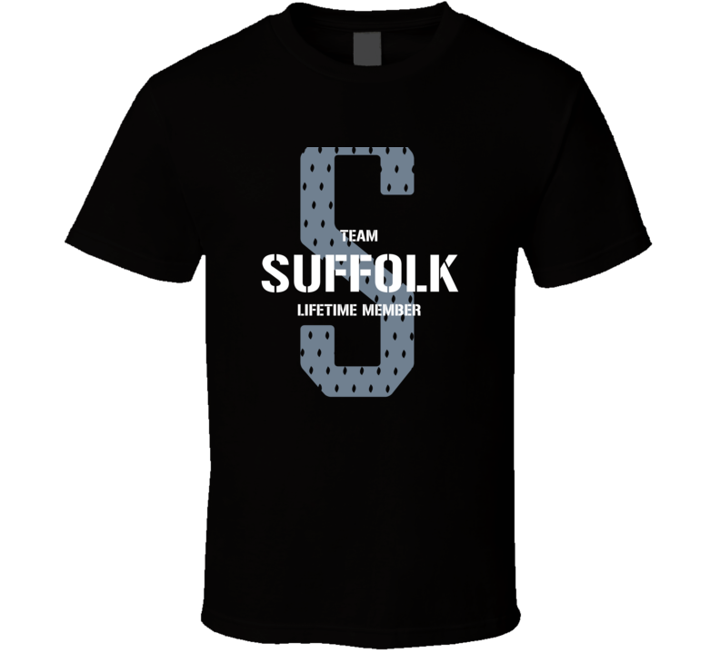 Suffolk Team Lifetime Member Favorite City T Shirt