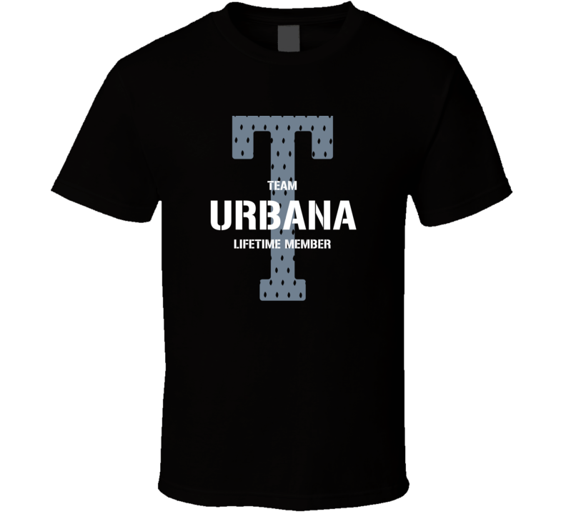 Urbana Team Lifetime Member Favorite City T Shirt