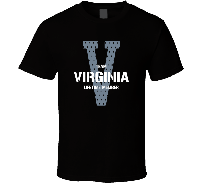Virginia Team Lifetime Member Favorite City T Shirt