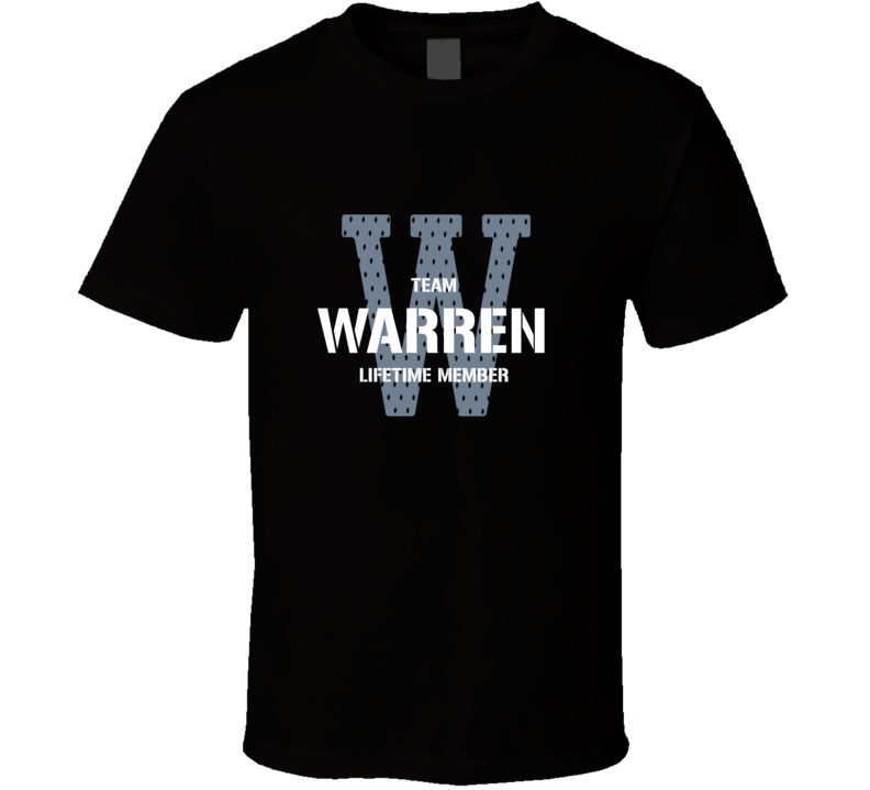 Warren Team Lifetime Member Favorite City T Shirt