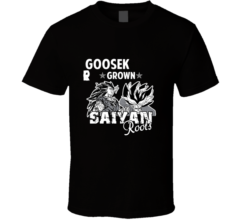 Goose Creek Grown Saiyan Roots Anime Favorite City T Shirt Goose Creek Grown Saiyan Roots Anime Favorite City T Shirt