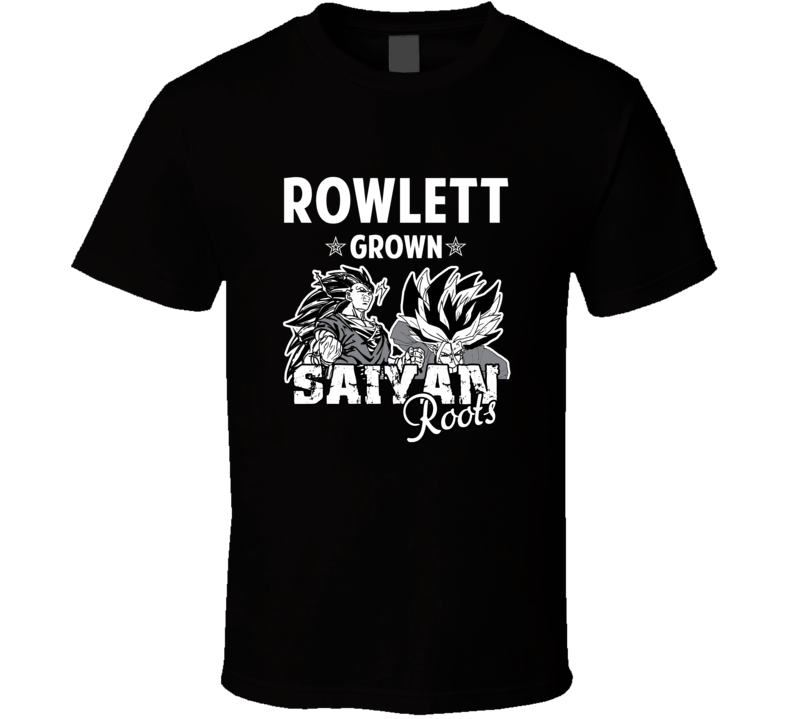 Rowlett Grown Saiyan Roots Anime Favorite City T Shirt Rowlett Grown Saiyan Roots Anime Favorite City T Shirt