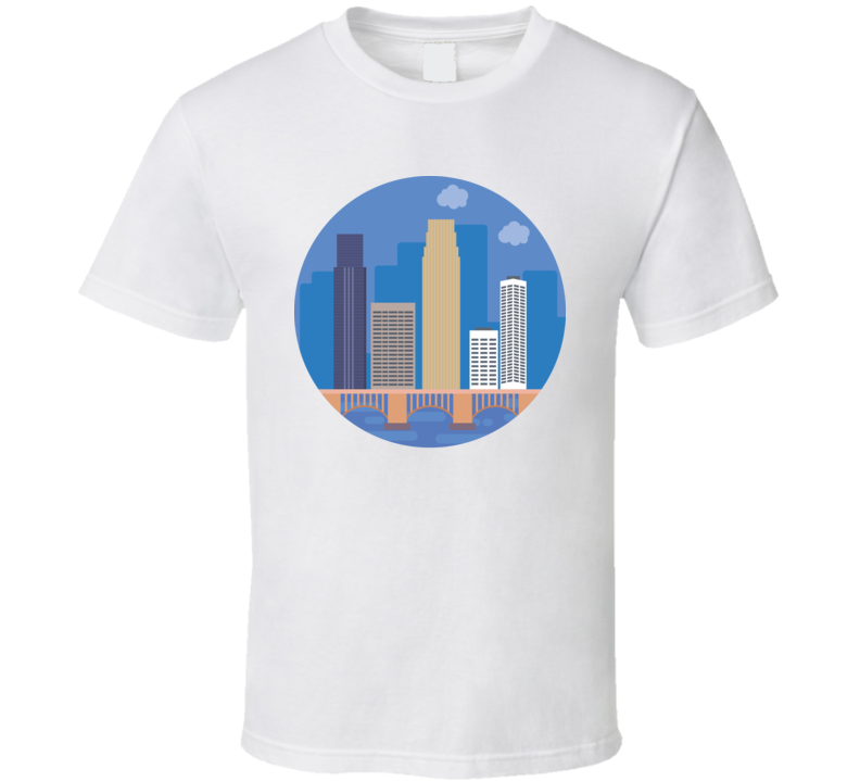 Minneapolis Minnesota Colour Art World Class Cities Landmarks T Shirt Minneapolis Minnesota Colour Art World Class Cities Landmarks T Shirt