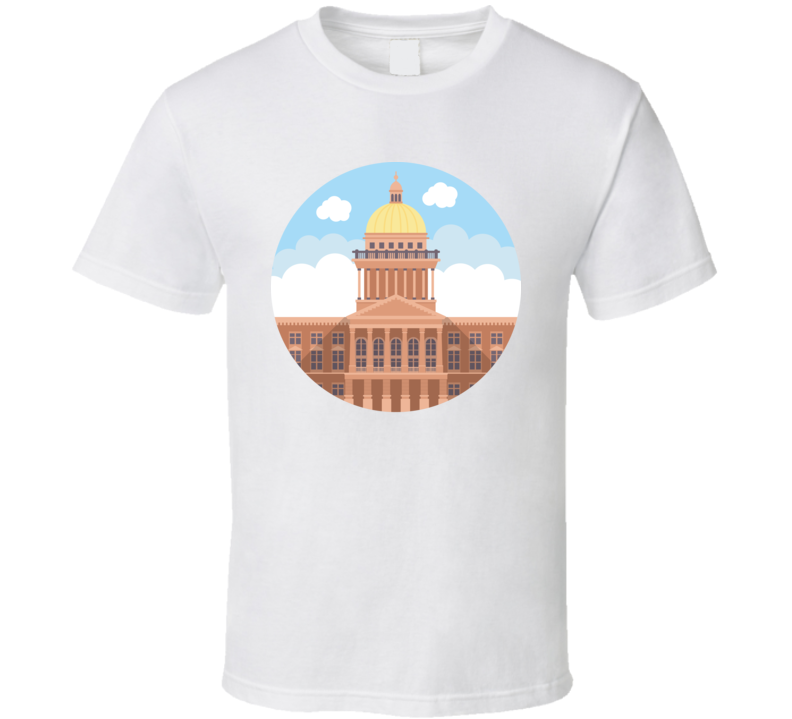Atlanta Georgia Colour Art World Class Cities Landmarks T Shirt