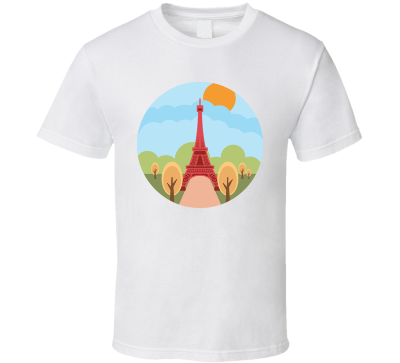 Paris France Colour Art World Class Cities Landmarks T Shirt Paris France Colour Art World Class Cities Landmarks T Shirt