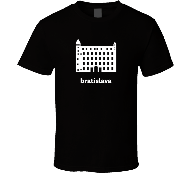 Bratislava Slovakia World Class Cities Landmarks Dark T Shirt Bratislava Slovakia World Class Cities Landmarks Dark T Shirt
