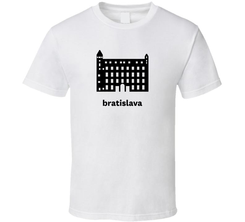 Bratislava Slovakia World Class Cities Landmarks T Shirt Bratislava Slovakia World Class Cities Landmarks T Shirt