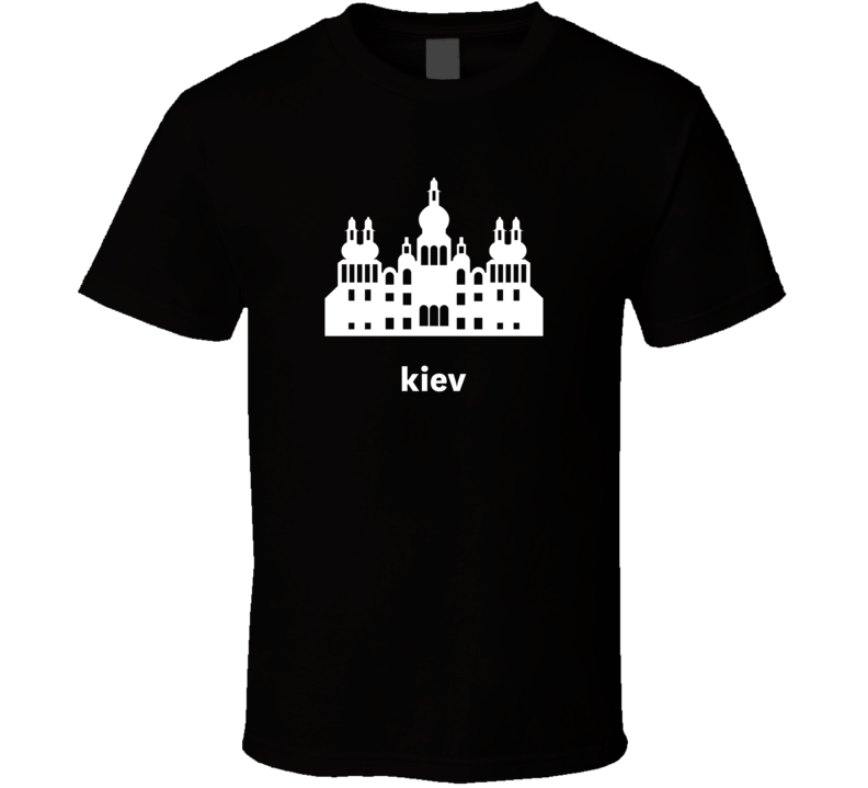 Kiev Ukraine World Class Cities Landmarks Dark T Shirt Kiev Ukraine World Class Cities Landmarks Dark T Shirt