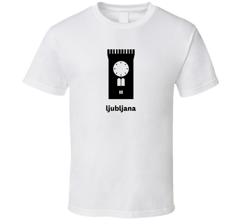 Ljubljana Slovenia World Class Cities Landmarks T Shirt Ljubljana Slovenia World Class Cities Landmarks T Shirt