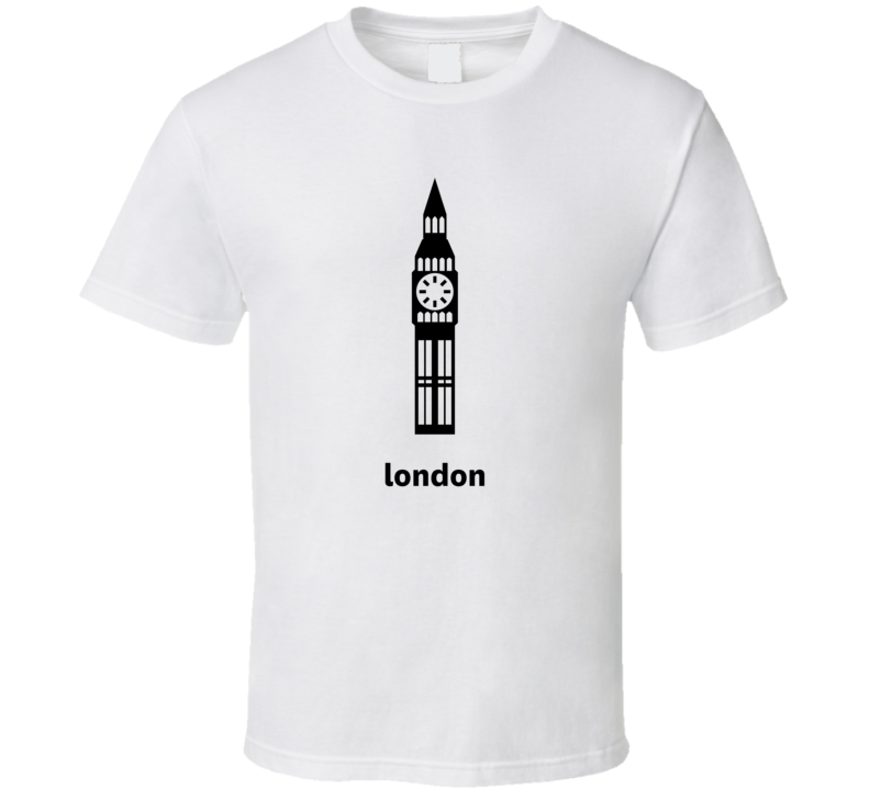 London England World Class Cities Landmarks T Shirt