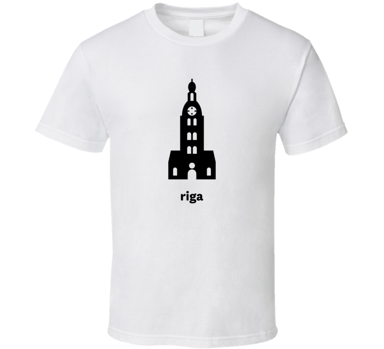 Riga Latvia World Class Cities Landmarks T Shirt Riga Latvia World Class Cities Landmarks T Shirt