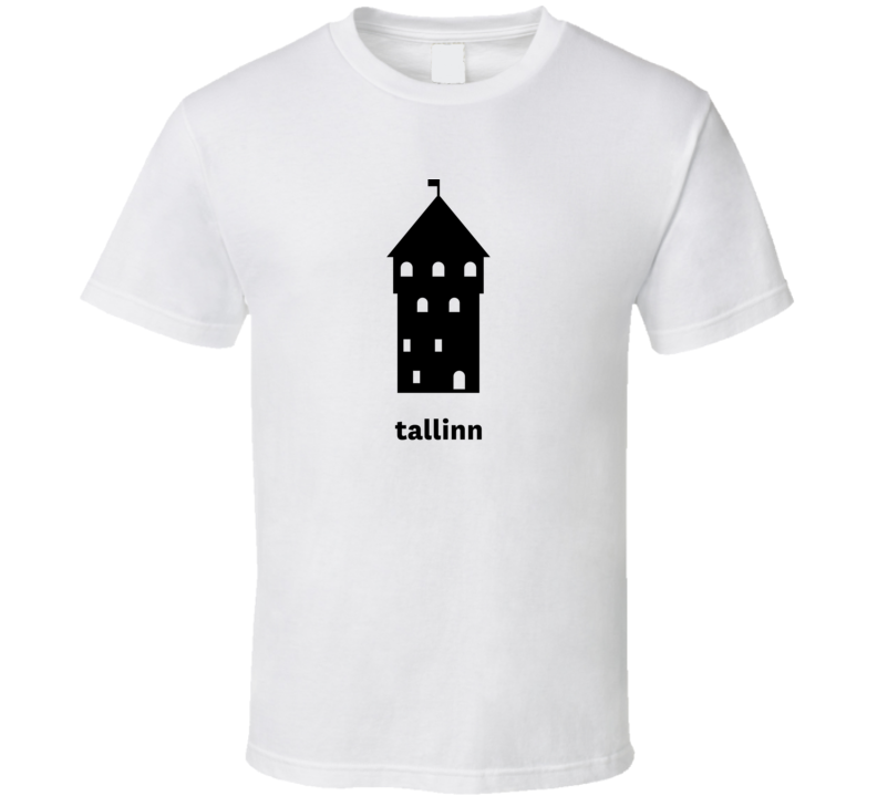 Tallinn Estonia World Class Cities Landmarks T Shirt Tallinn Estonia World Class Cities Landmarks T Shirt