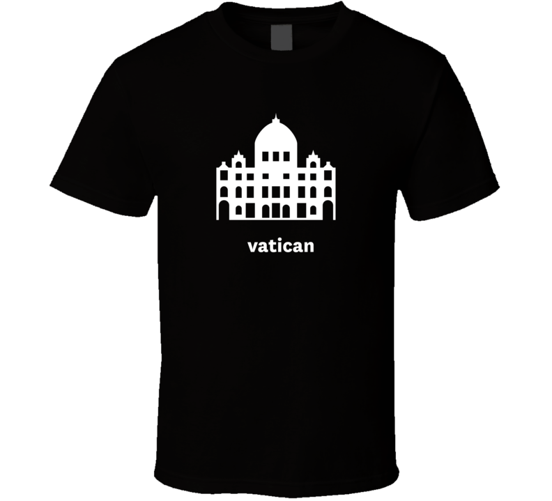 Vatican City World Class Cities Landmarks Dark T Shirt Vatican City World Class Cities Landmarks Dark T Shirt