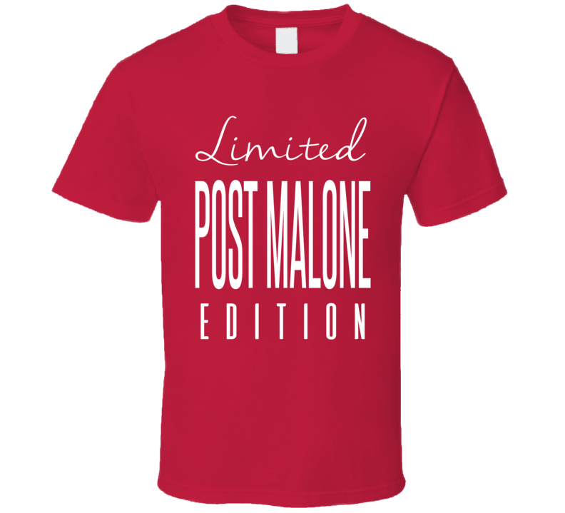 Post Malone Limited Edition Rap Hip Hop T Shirt Post Malone Limited Edition Rap Hip Hop T Shirt