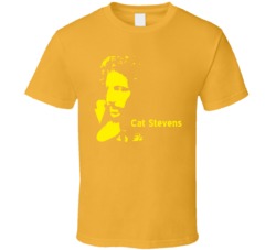 Cat Stevens Music Guitar T Shirt 210270