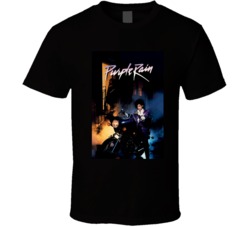 Prince Purple Rain Album Cover Tribute T Shirt 21488407