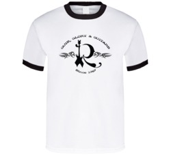 Bc Rich Guts Glory Guitars Guitar Company Tribal T Shirt 21656