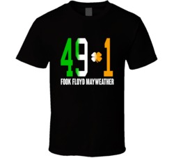 Fook Floyd Mayweather 49-1 Connor Mcgregor Boxing Match T Shirt 30845522
