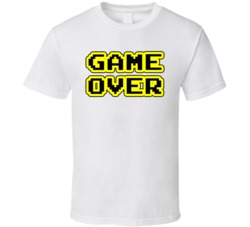 Game Over Cool Funny T Shirt 33411