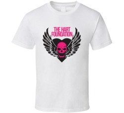 Hart Foundation Logo Wrestling Tag Team T Shirt 35851820