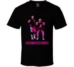 Hart Foundation Wresting Tag Team 90s T Shirt 35851822