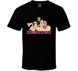 Hart Foundation Wresting Tag Team 80s T Shirt 35851823