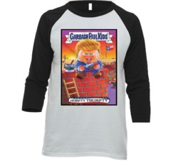 Garbage Pail Kids Trading Cards Humpty Trumpty Baseball Raglan T Shirt 36262567