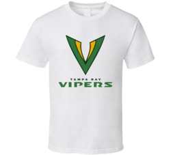 Tampa Bay Vipers Xfl Team Logo Football Fan T Shirt 36341776