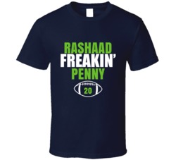 Rashaad Freakin Penny Seattle Football Sports Fan T Shirt 36363822
