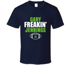 Gary Freakin Jennings Seattle Football Sports Fan T Shirt 36363824