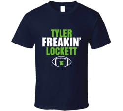 Tyler Freakin Lockett Seattle Football Sports Fan T Shirt 36363825