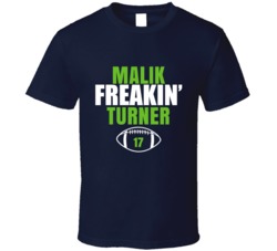 Malik Freakin Turner Seattle Football Sports Fan T Shirt 36363828