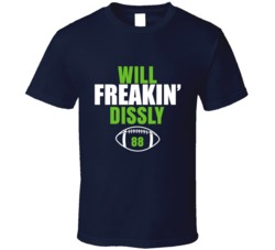 Will Freakin Dissly Seattle Football Sports Fan T Shirt 36363831
